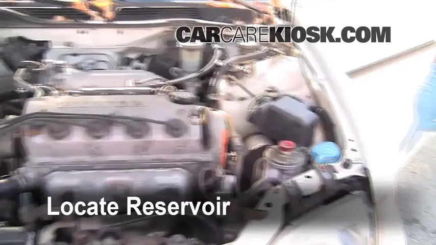 1995 Honda Civic EX 1.6L 4 Cyl. Coupe (2 Door) Windshield Washer Fluid Add Fluid